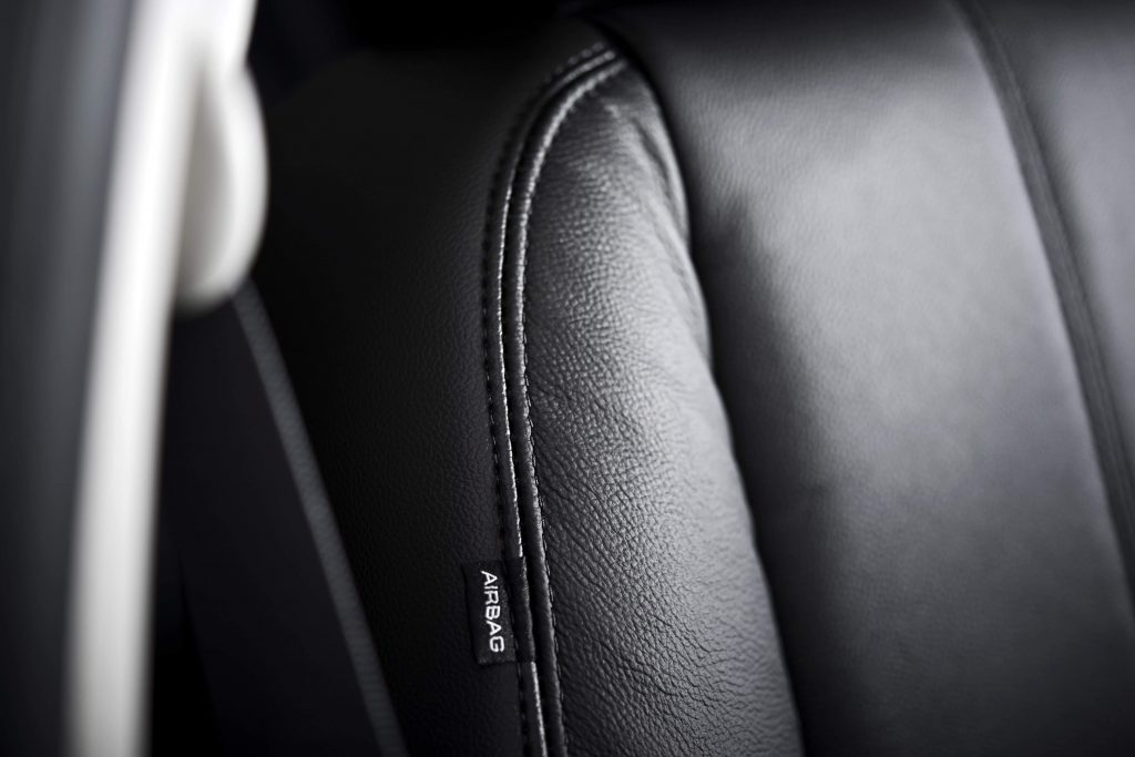 black leather car seat - car detailer - Washington DC