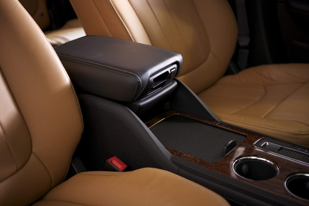 brown leather interior - mobile auto detailer - Washington DC